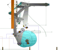 Conjugate cam mechanism design for carton erector